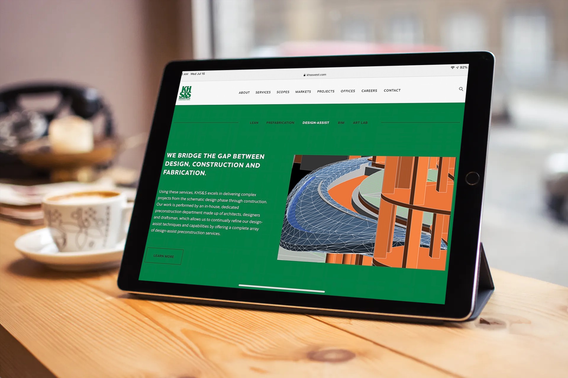 Echo launches two websites for KHS&S Contractors